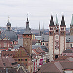 Blick auf die Altstadt von Würzburg. Foto: Robert Emmerich, 2007