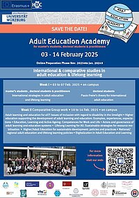 Adult Education Academy 2025 - Poster Announcement