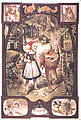 „Rotkäppchen“ , Meinholds Märchenbild Nr. 1 aus dem Jahr 1903 (Foto: Eduard Stenger, Lohrer Schulmuseum)